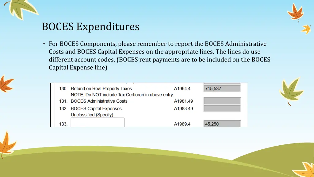 boces expenditures 1