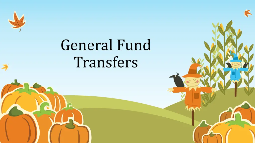 general fund transfers