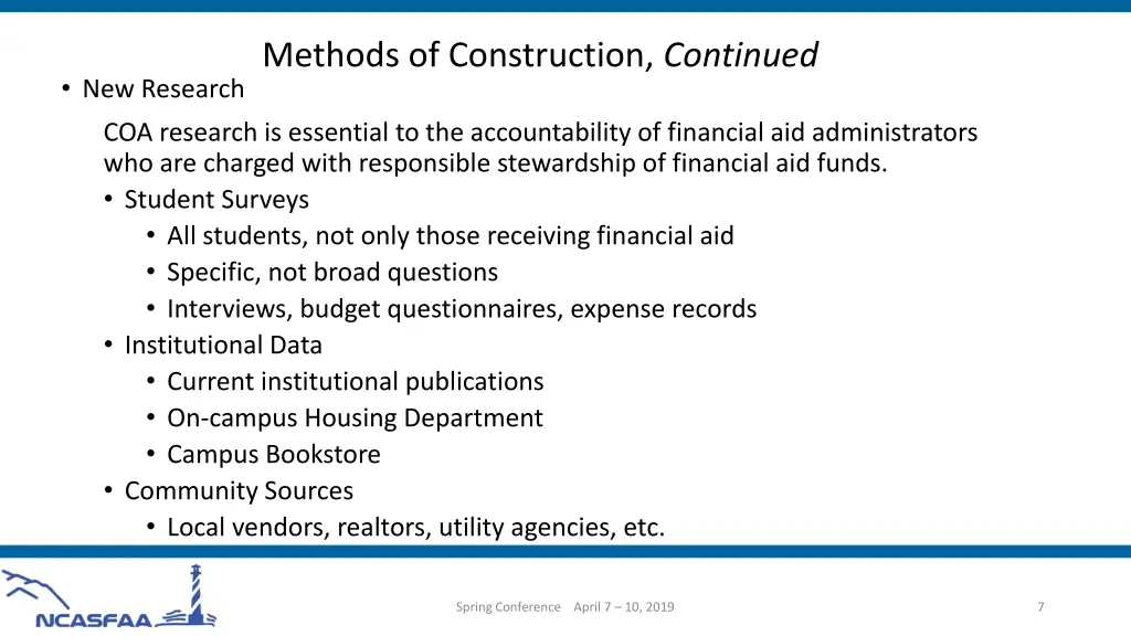 methods of construction continued 1