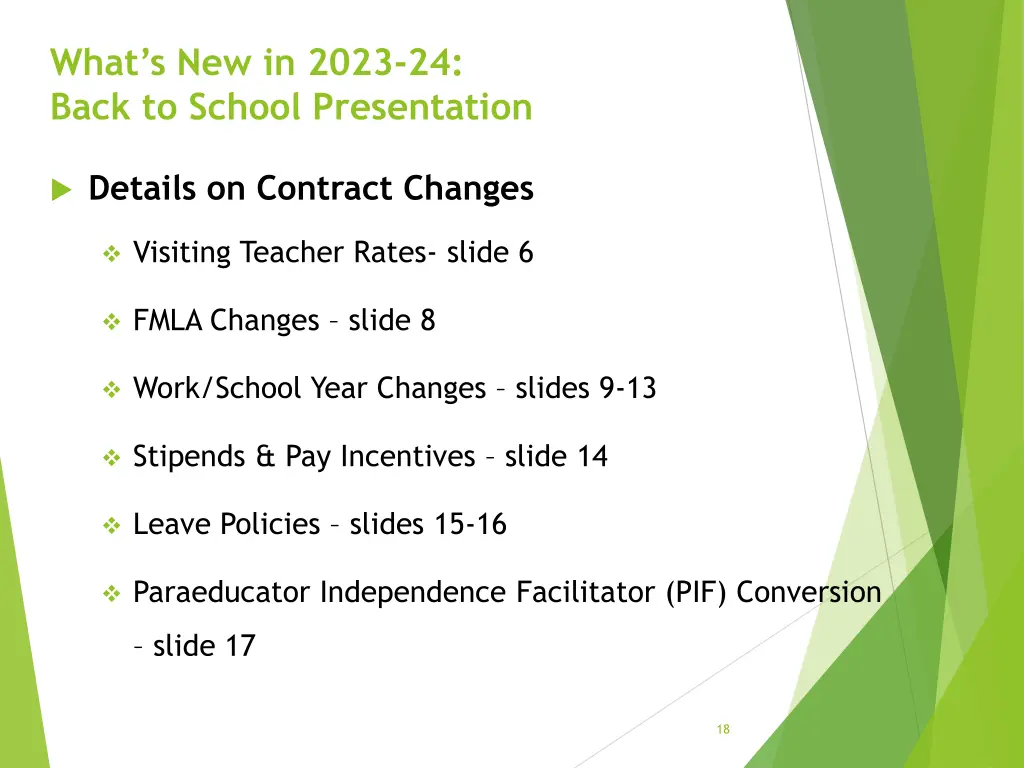 what s new in 2023 24 back to school presentation