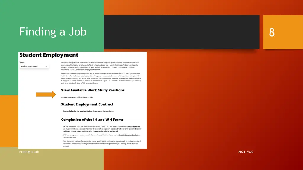 finding a job 2