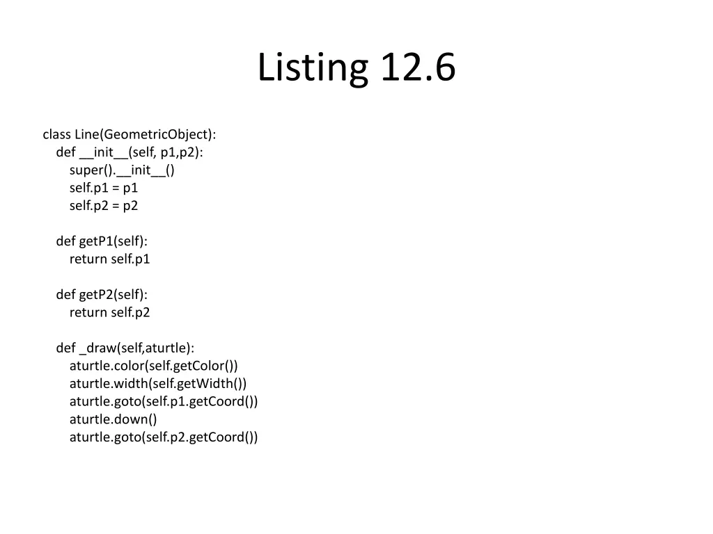 listing 12 6