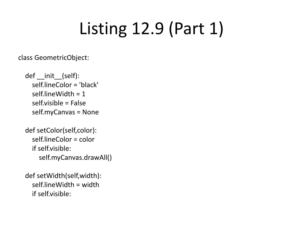 listing 12 9 part 1