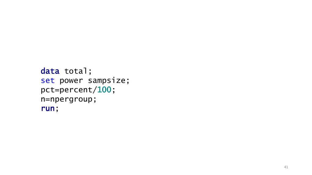 data data total set power sampsize pct percent