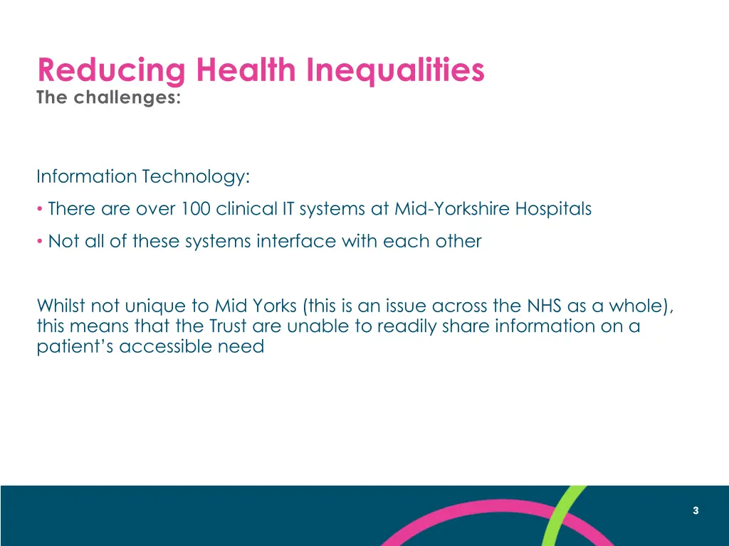 reducing health inequalities the challenges