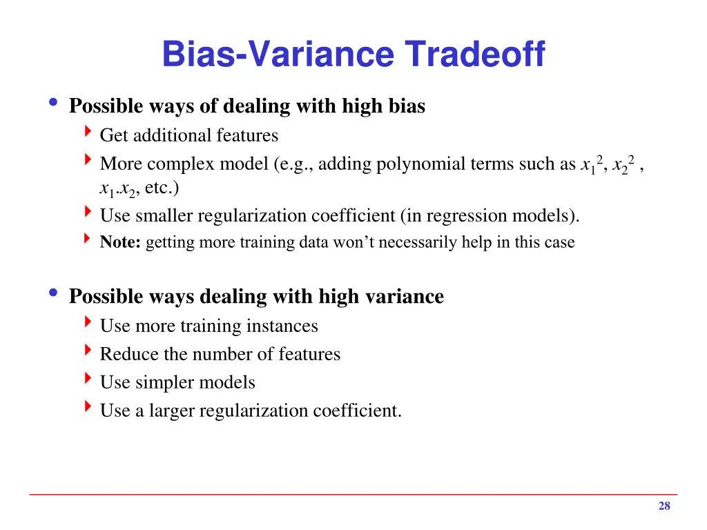 bias variance tradeoff 1