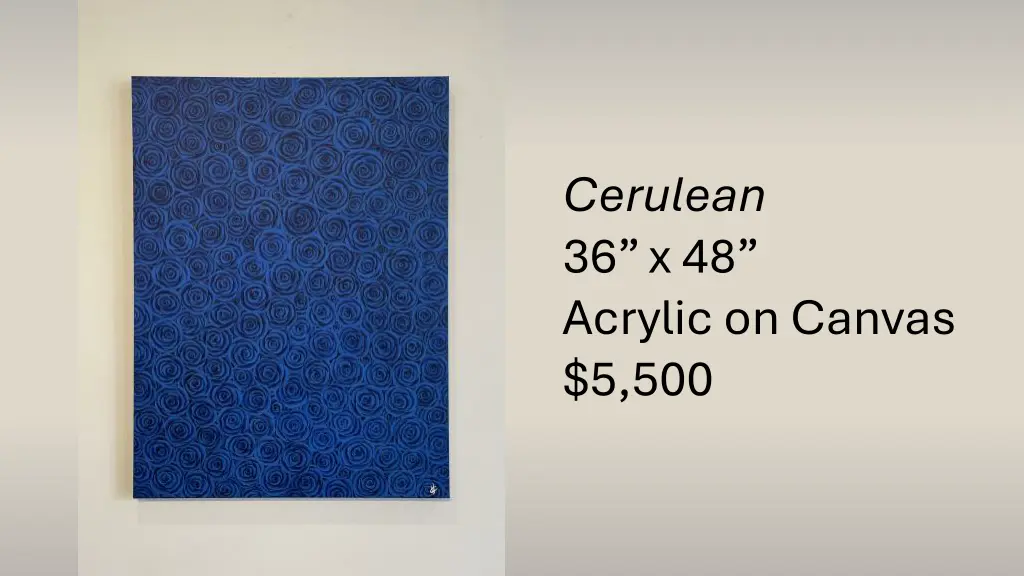 cerulean 36 x 48 acrylic on canvas 5 500