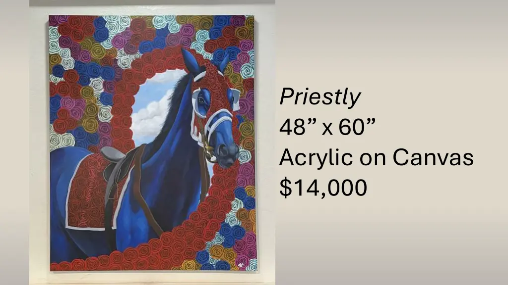 priestly 48 x 60 acrylic on canvas 14 000