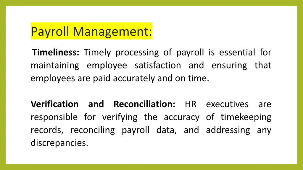 payroll management 1