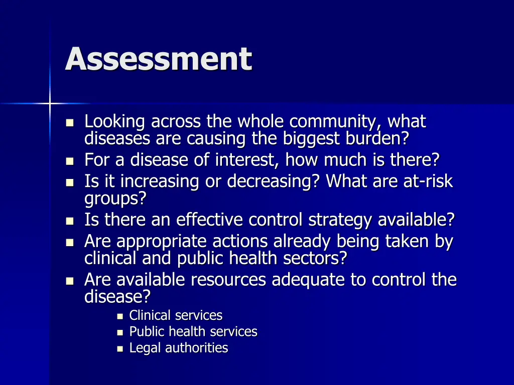 assessment