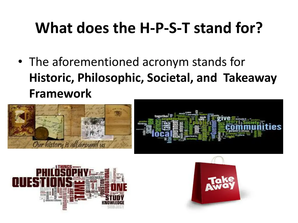 what does the h p s t stand for