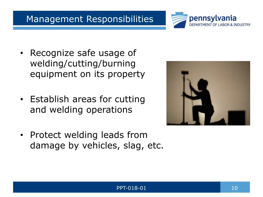 management responsibilities