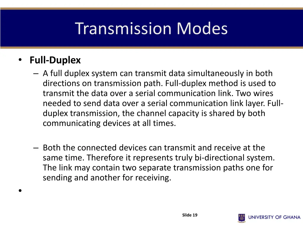 transmission modes 6