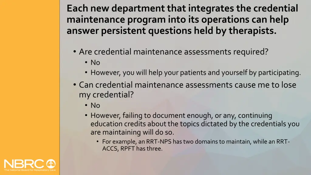 each new department that integrates