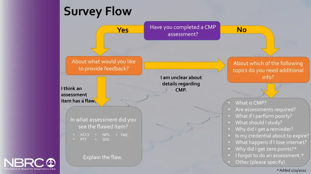 survey flow