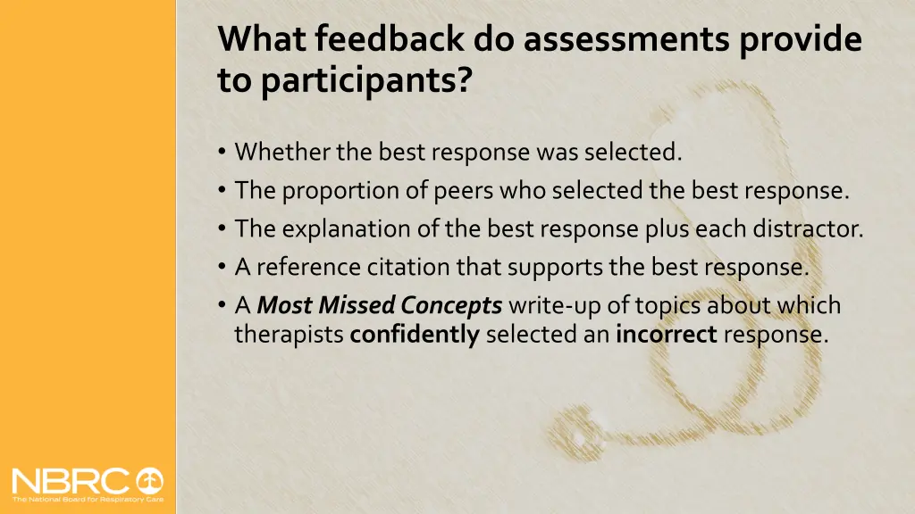 what feedback do assessments provide