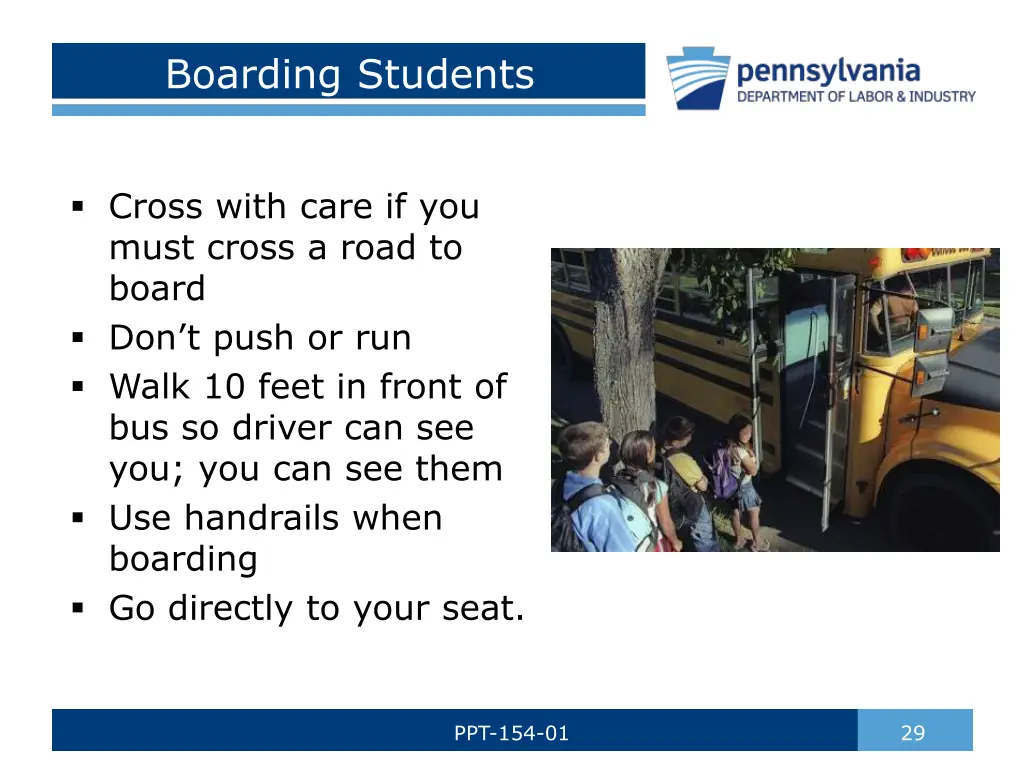 boarding students
