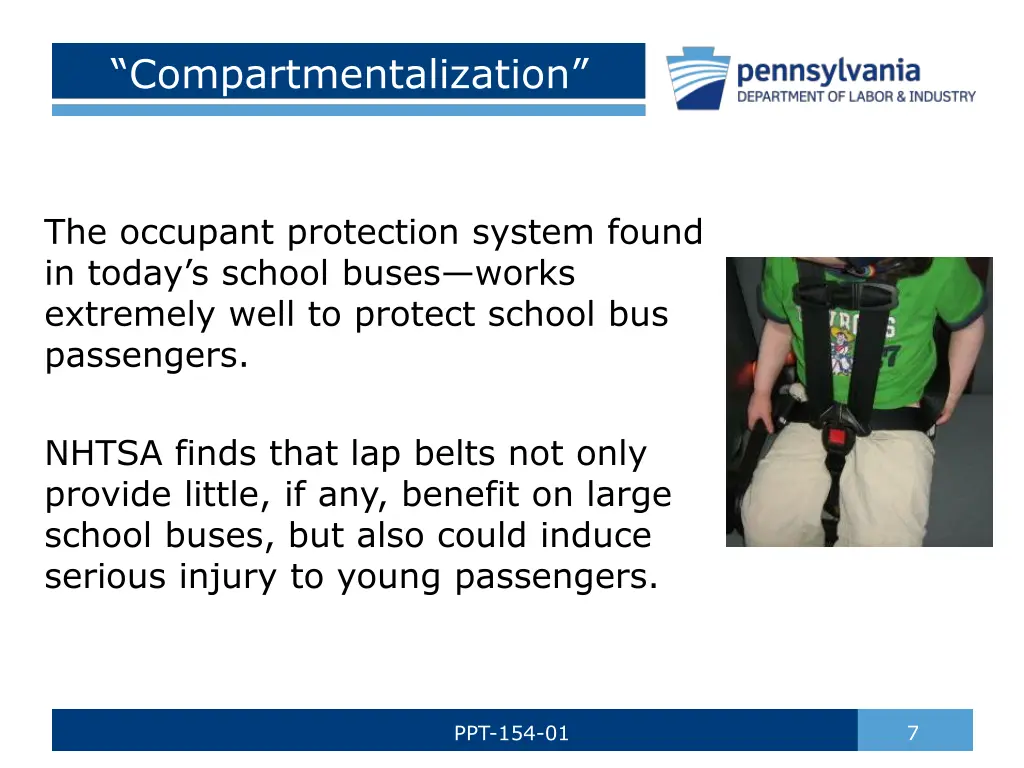 compartmentalization