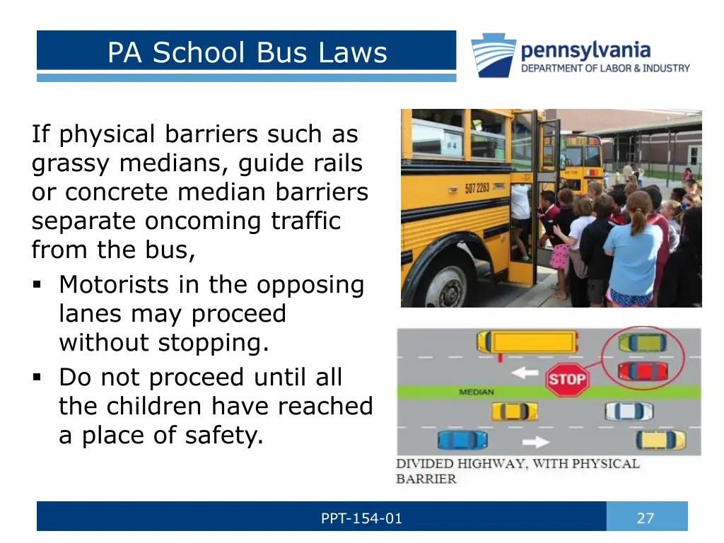 pa school bus laws 1
