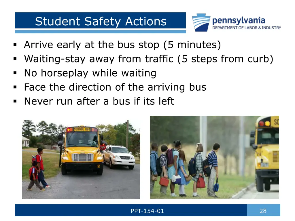 student safety actions