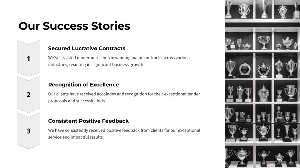 our success stories