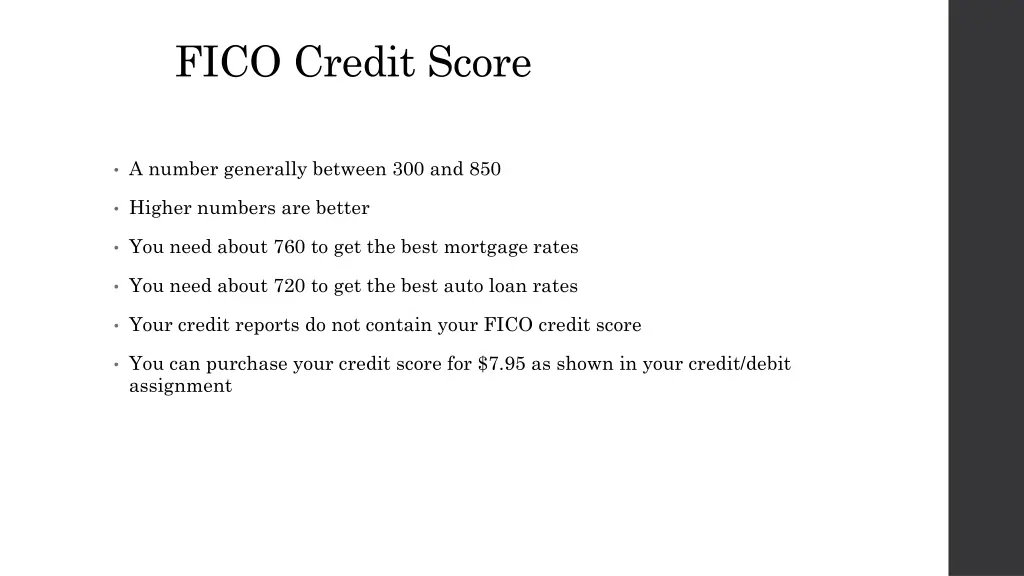 fico credit score