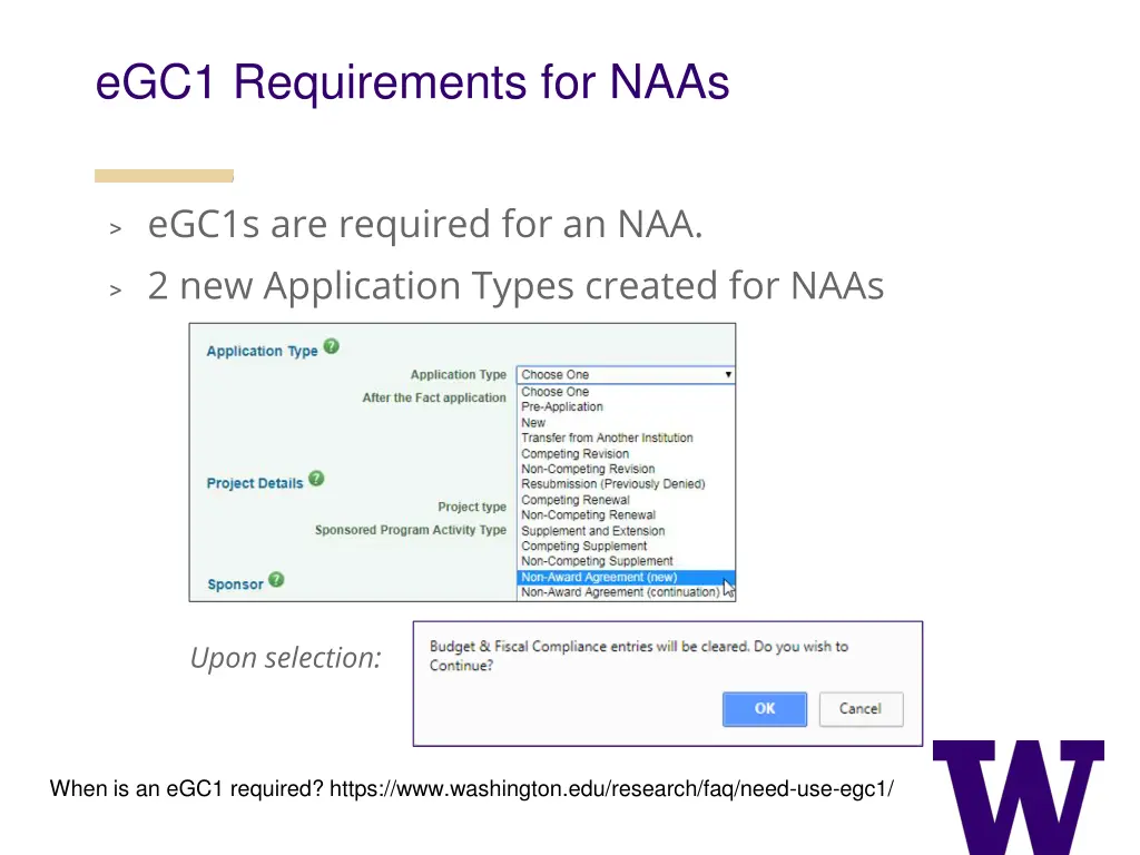 egc1 requirements for naas