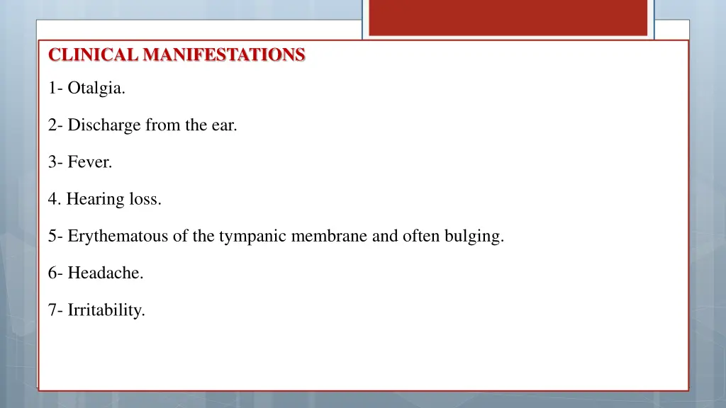 clinical manifestations 2