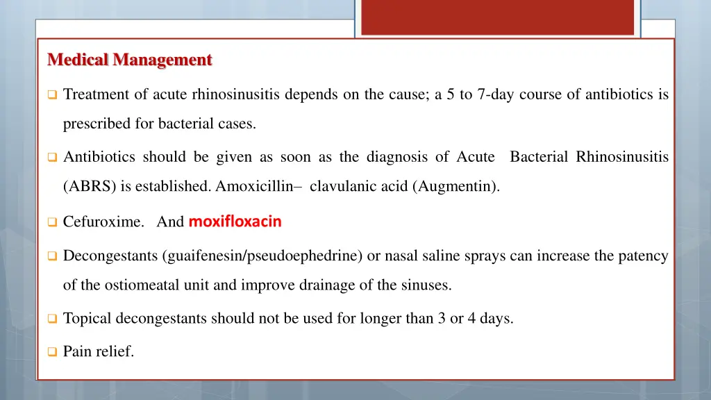 medical management