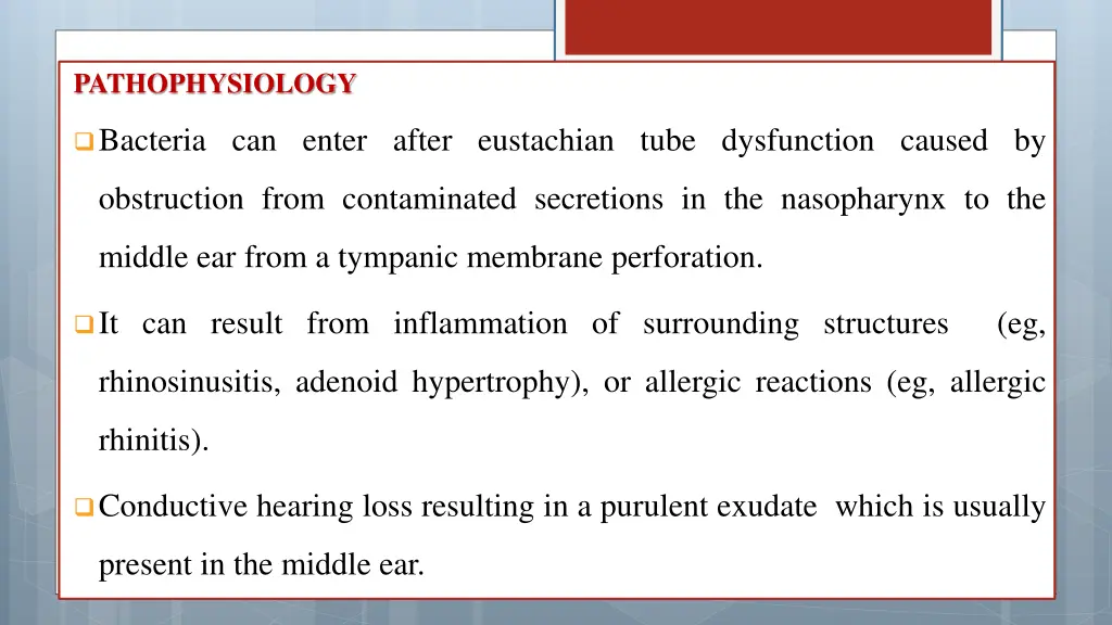 pathophysiology