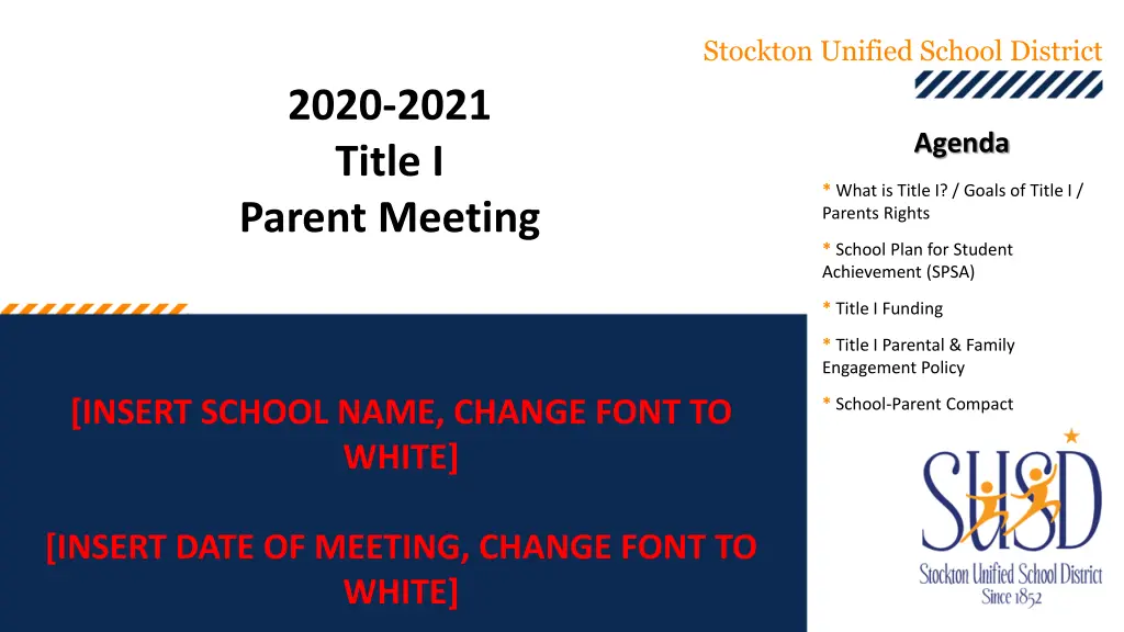 stockton unified school district