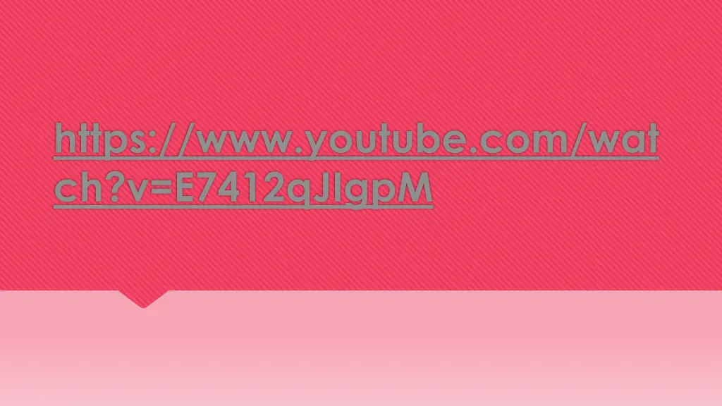 https www youtube com wat ch v e7412qjigpm