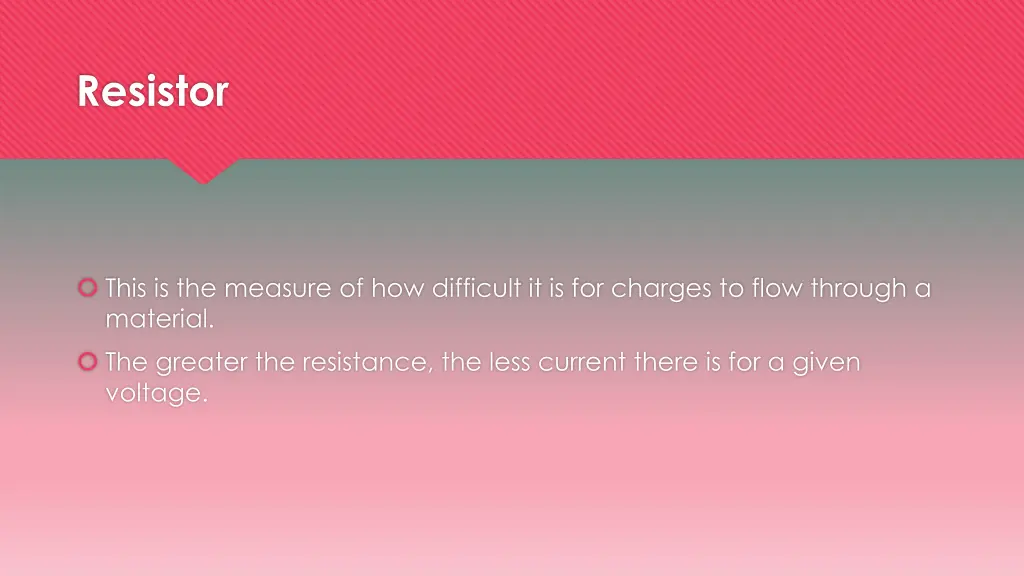 resistor