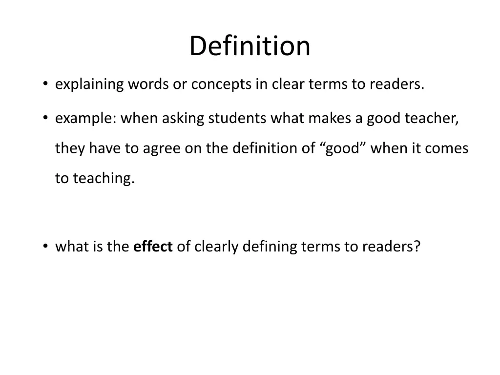 definition