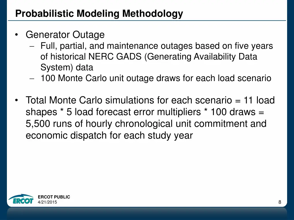 probabilistic modeling methodology 2