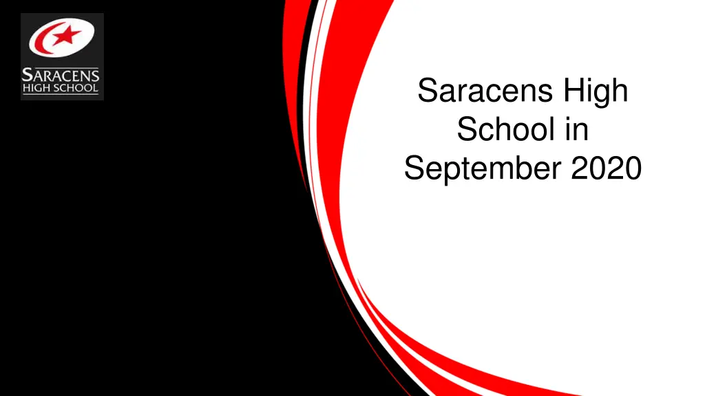 saracens high school in september 2020