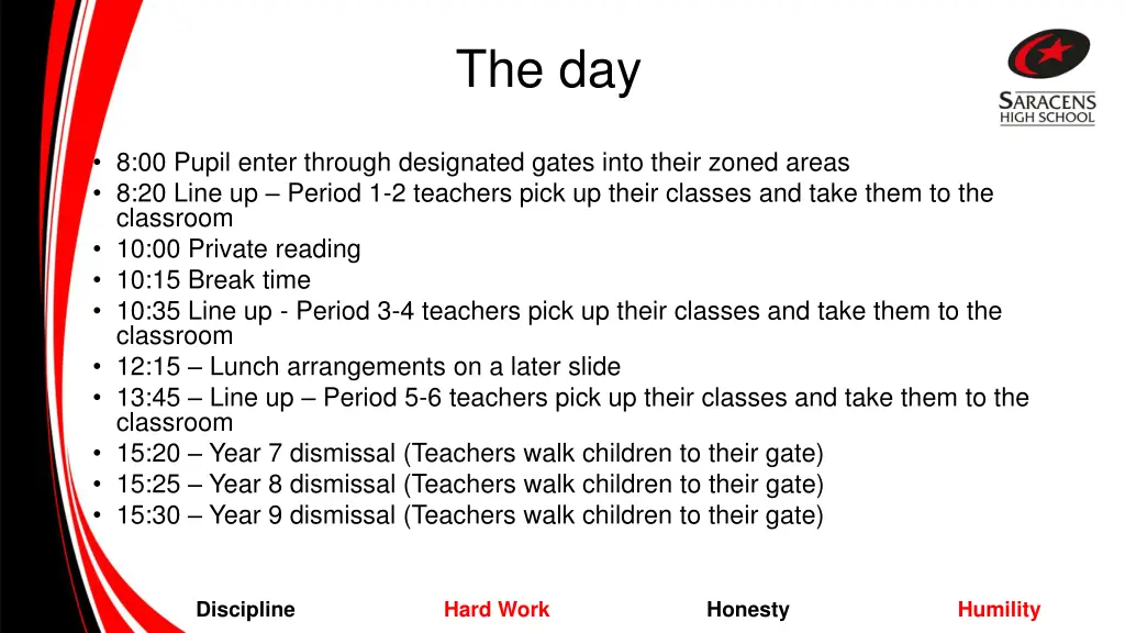 the day