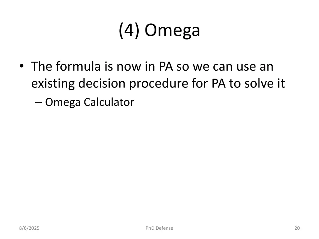4 omega