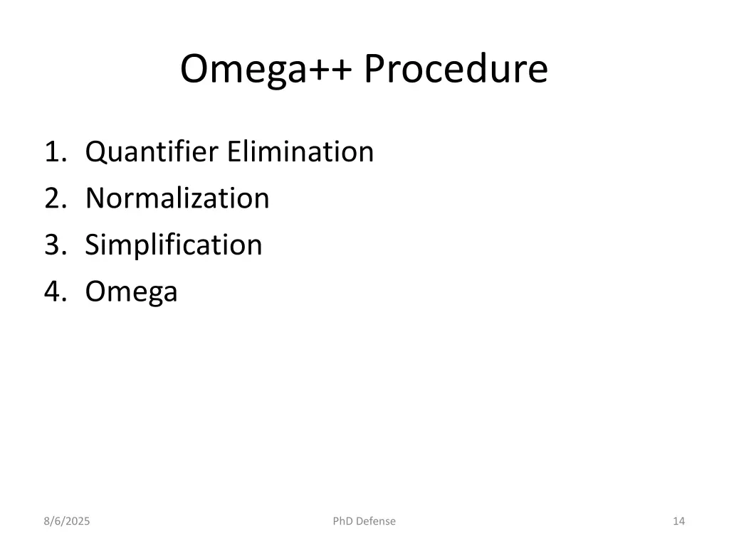 omega procedure