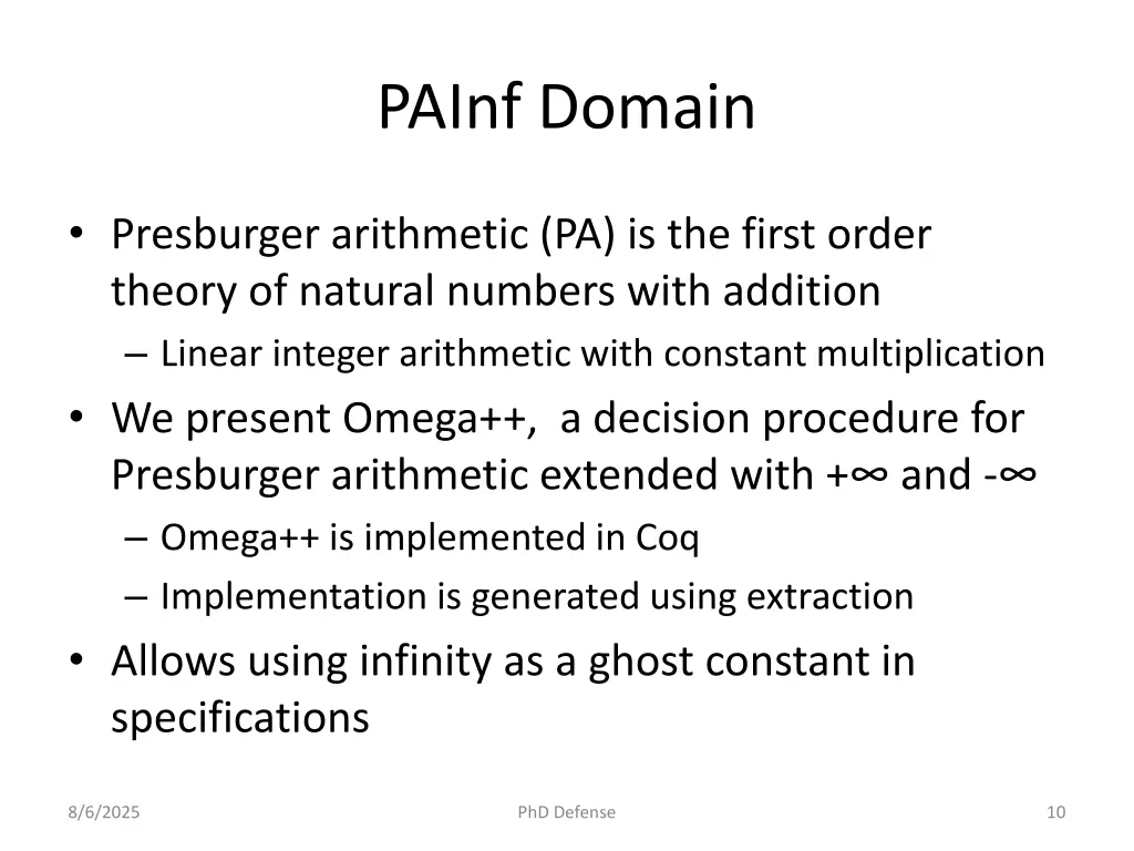 painf domain