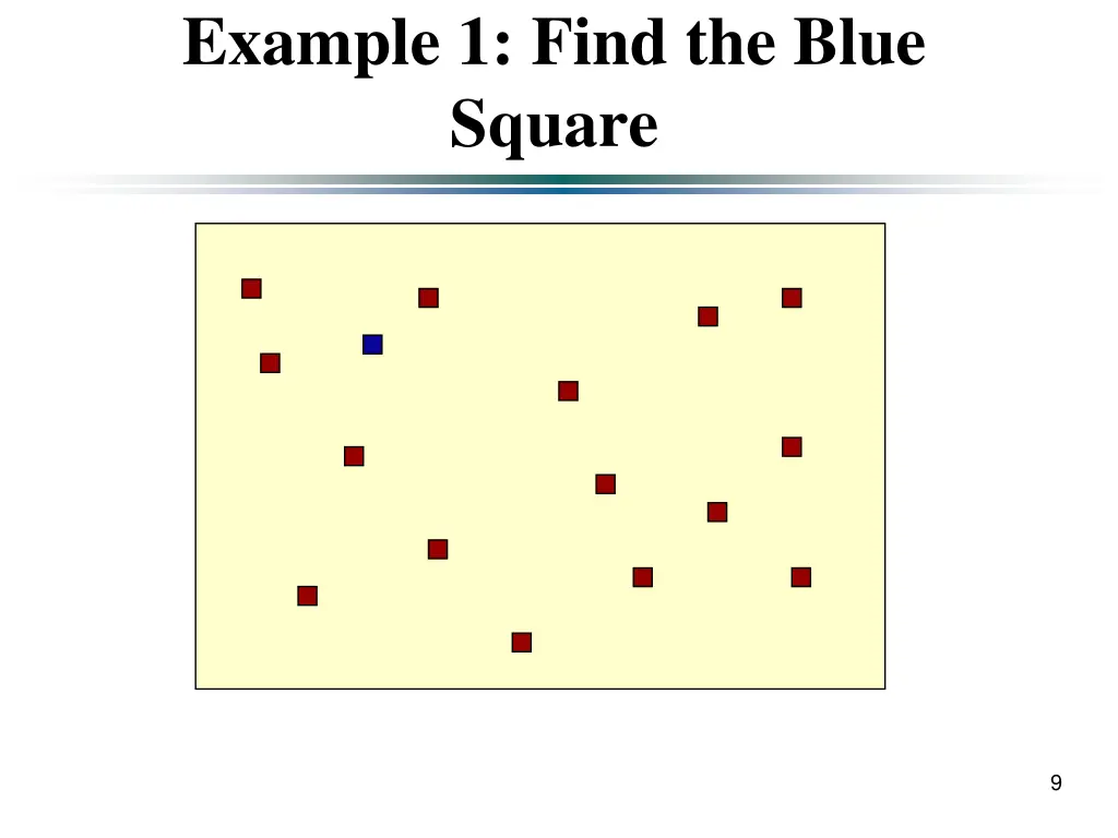 example 1 find the blue square 1