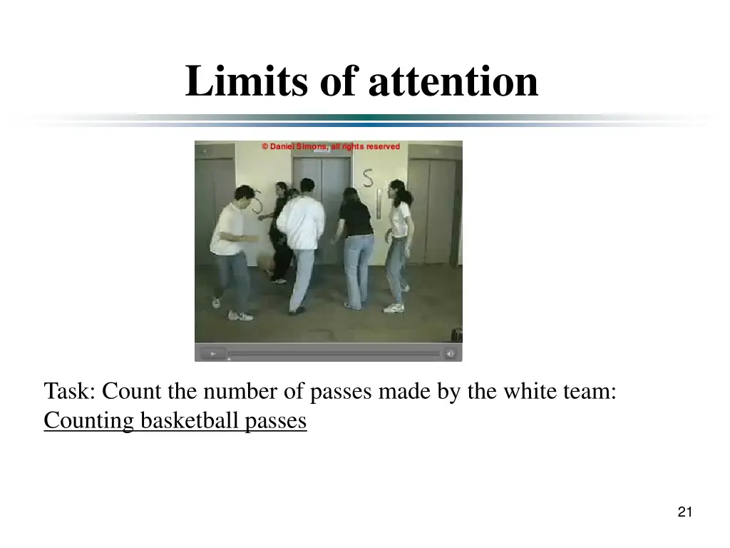 limits of attention
