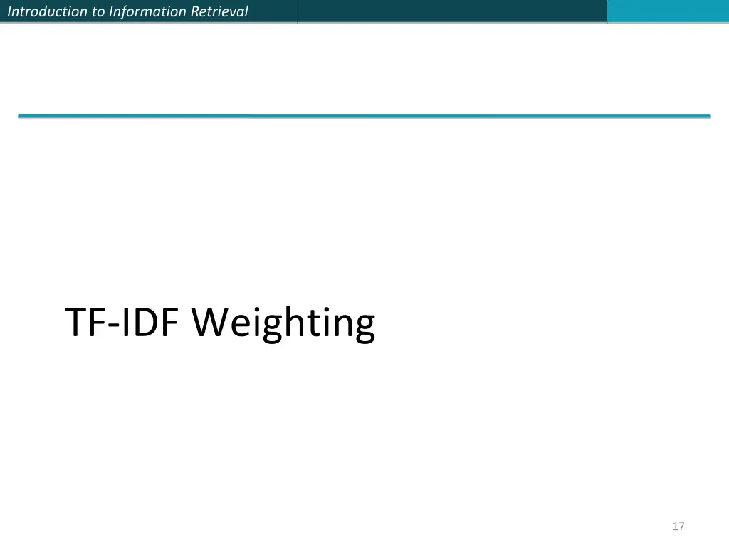 introduction to information retrieval 16