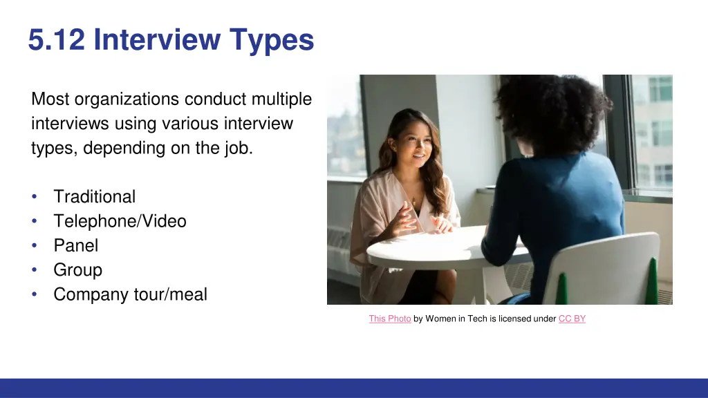 5 12 interview types