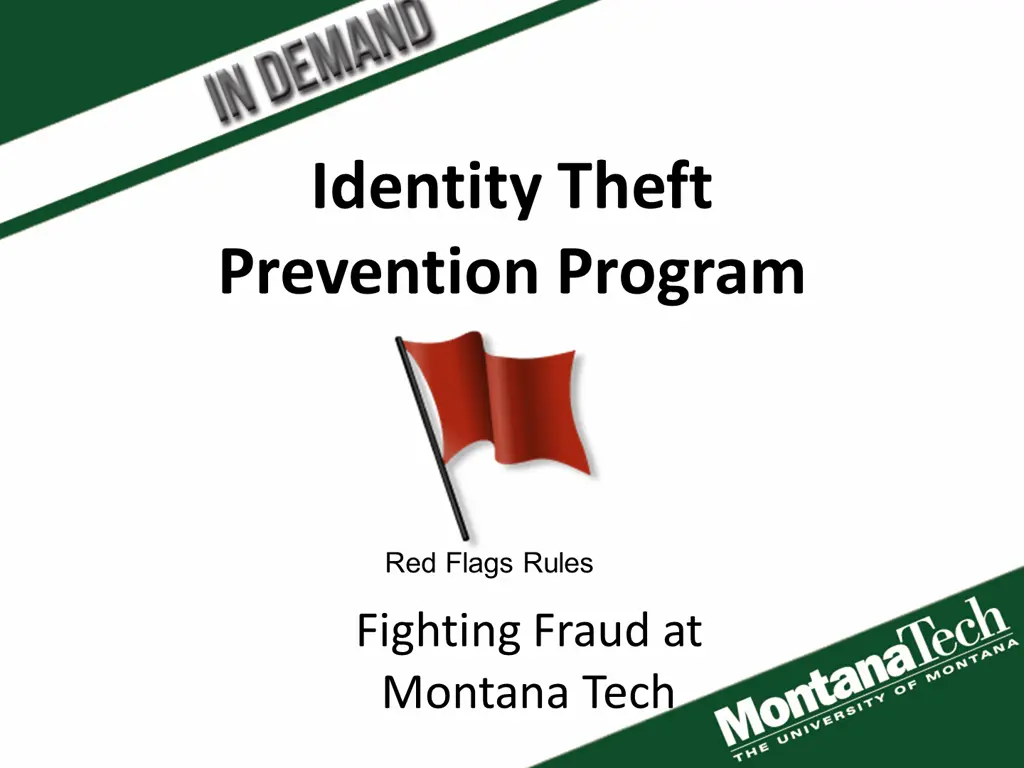 identity theft prevention program