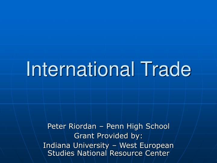 international trade