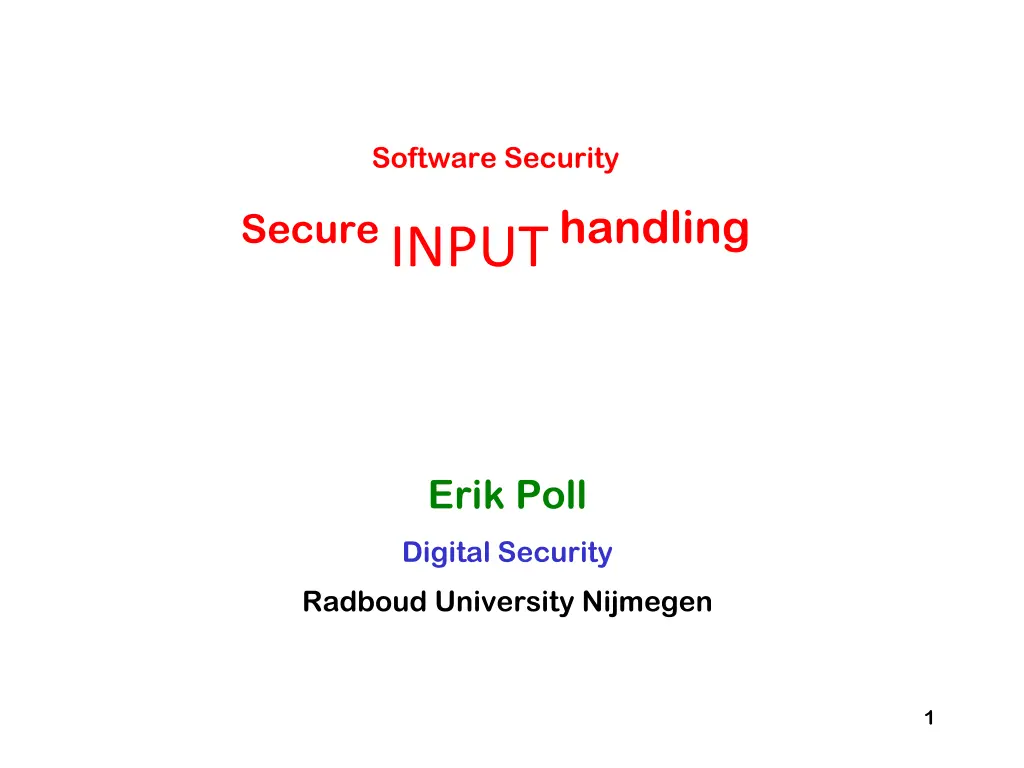 software security