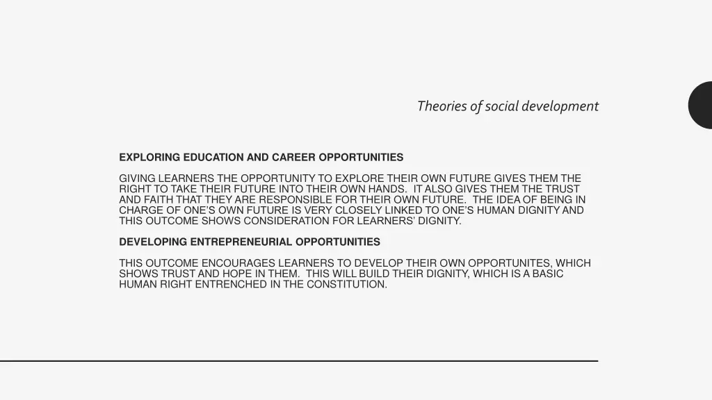 theories of social development 5