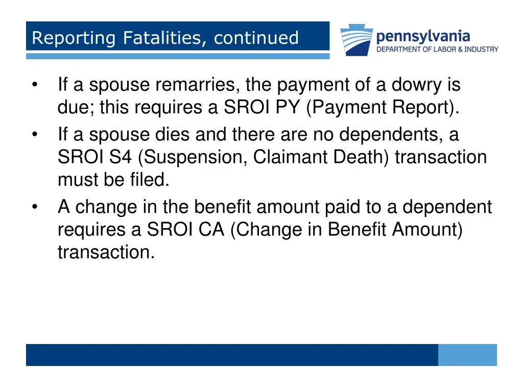 reporting fatalities continued 1