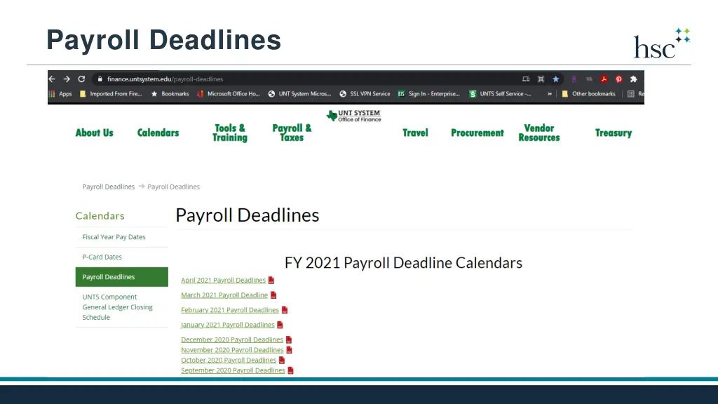 payroll deadlines